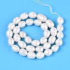 Natural Cultured Freshwater Pearl Beads Strands PEAR-T006-19D-3