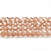 Cubic Zirconia Bead Strands ZIRC-G001-01C-1