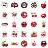 50Pcs Cartoon Cherry Paper Stickers STIC-C012-15-4