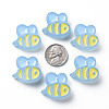 Transparent Acrylic Beads MACR-S374-06B-09-3