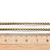 Ion Plating(IP) Adjustable 304 Stainless Steel Slider Necklaces NJEW-L156-002B-G-2