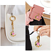 2Pcs Alloy & Resin & Acrylic Pendant Decorations HJEW-TAC0111-6