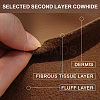 Cowhide Leather Labels AJEW-WH0386-0037-3