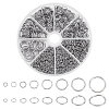 304 Stainless Steel Open Jump Rings STAS-PH0006-83-1
