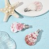 Natural Shell Alligator Hair Clips PHAR-TA000003-2