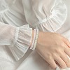 Polymer Clay Heishi Surfer Stretch Bracelets Set BJEW-SW00127-7