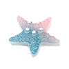 Gradient Color Opaque Resin Decoden Cabochons CRES-P036-01A-03-2