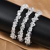 Unisex Chip Natural Quartz Crystal Beaded Stretch Bracelets BJEW-S143-16-5