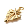 Brass Micro Pave Cubic Zirconia Pendants KK-U055-20G-2