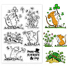 Custom PVC Plastic Clear Stamps DIY-WH0618-0133-1