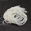 Imitate Austrian Crystal Electroplate Glass Round Bead Strands X-GLAA-F030-6mm-B01-3