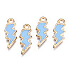 Alloy Enamel Pendants ENAM-N054-025J-1