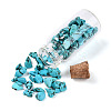 Glass Wishing Bottle Display Decorations AJEW-T013-02F-3
