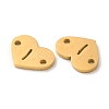 Ion Plating(IP) 304 Stainless Steel Connector Charms STAS-C081-04G-I-2