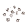 Tarnish Resistant 304 Stainless Steel Ear Stud Findings STAS-P198-27-1