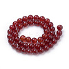 Natural Carnelian Beads Strands X-G-S259-32-10mm-2