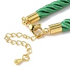 5MM Nylon Twisted Cord Necklace Making FIND-G096-01G-14-2