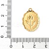 304 Stainless Steel Enamel Pendants STAS-H483-42G-02-3