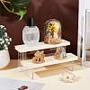 2-Tier Transparent Acrylic Model Toy Assembled Holder ODIS-WH0329-65B-4