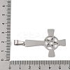 304 Stainless Steel Pendants STAS-C116-02P-3
