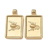 304 Stainless Steel Pendants STAS-C184-11G-07-1