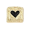 Rack Plating Alloy Enamel Pendants PALLOY-P309-04G-01-1