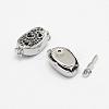 Brass Box Clasps KK-G323-05A-P-NR-3