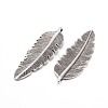 Tibetan Style Alloy Big Pendants TIBEP-A123193-AS-FF-2