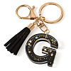 1Pc Resin Letter Keychains KEYC-TADJ0001-09G-2
