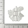 304 Stainless Steel Pendant Cabochon Settings LS-STAS-L293-05P-3