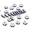 Brass Rhinestone Spacer Beads RB-A014-L6mm-05S-1