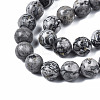 Natural Maifanite/Maifan Stone Beads Strands G-Q462-12mm-21-3