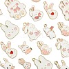 50Pcs 10 Styles Alloy Enamel Pendants ENAM-CJ0003-27-5