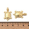 Brass Micro Pave Cubic Zirconia Pendants KK-P344-08B-G-3