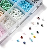 15 Colors Electroplate Glass Beads EGLA-JP0002-02E-4mm-3