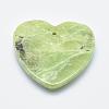 Natural Peridot Pendants G-E464-30-4