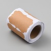 200Pcs Printable Blank Kraft Paper Self Adhesive Stickers STIC-WH20002-38-2