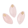 Natural Rose Quartz Pendants STAS-P380-80G-02-1