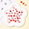 200Pcs 6 Styles Transparent & Opaque Acrylic Beads TACR-FS0001-54F-7