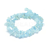 Natural Aquamarine Beads Strands X-G-P332-75-2