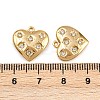 304 Stainless Steel Rhinestone Pendants STAS-I352-10G-01-3