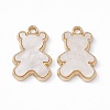 Opaque Resin Pendants PALLOY-P287-07LG-01-2