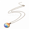 Rainbow Pride Necklace NJEW-F290-01F-2