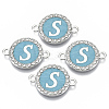 Alloy Enamel Links Connectors LS-ENAM-TAC0003-01S-06S-2