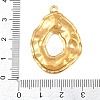 Printed 304 Stainless Steel Pendants SA-CBA7467-05G-01-3