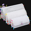 DIY Rectangle-shaped Plastic Mesh Canvas Sheet PURS-PW0001-603C-1