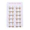 304 Stainless Steel Huggie Hoop Earrings EJEW-L252-040B-3