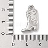 Anti-Tarnish 304 Stainless Steel Pendants STAS-D197-17P-3