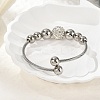 304 Stainless Steel Cuff Bangles BJEW-Z087-12P-1