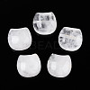 Natural Quartz Crystal Cat Head Shape Beads G-T144-05E-1